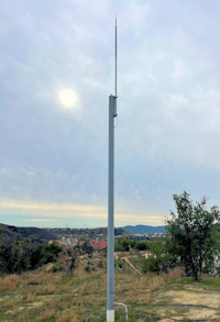 Calabasas antenna installation