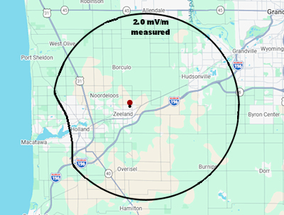 Magnum Test Coverage Area