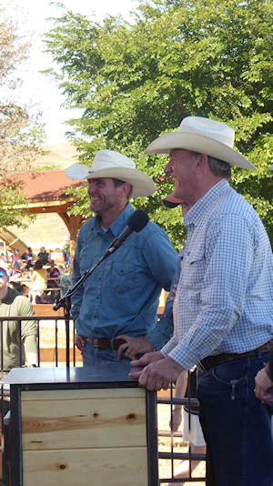 Gov Rhode at Buffalo Roundup 2025